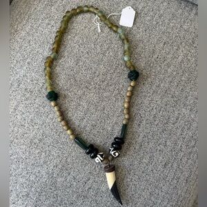 Vintage chunky bead necklace